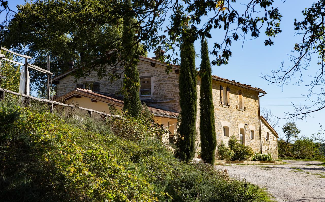 Hotel Agriturismo L'Oca Blu Gubbio Exterior foto